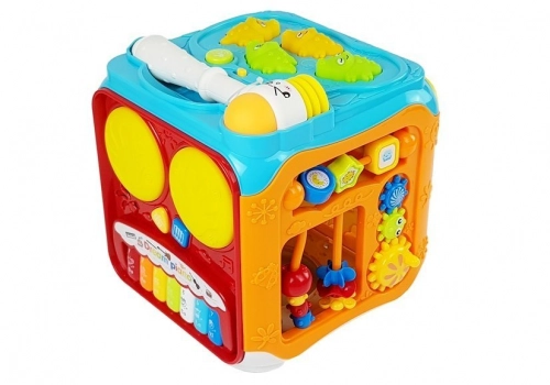 Educational Cube Sorter For Babies Sound Light
