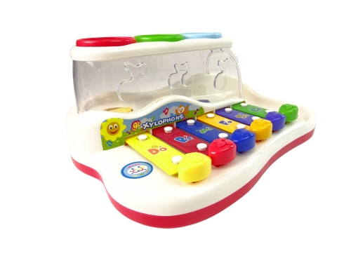 Educational Dulcimer for Toddler Hammer Colourful Balls
