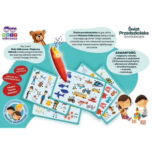 Educational Game Preschooler's World Magic Pencil Trefl 02112