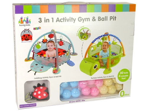 Educational Mat Ladybird Playpen Balls for Baby