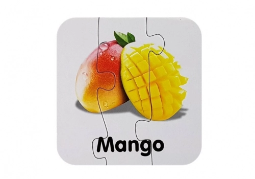 Educational Puzzle Fruit Jigsaw Puzzle 10 Connections