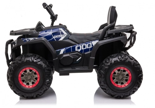 Электрический квадроцикл для детей XMX607 Blue Painted Spider