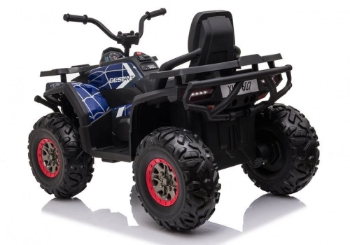 Электрический квадроцикл для детей XMX607 Blue Painted Spider