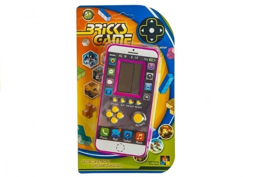 Electronic Game Tetris Pink Phone