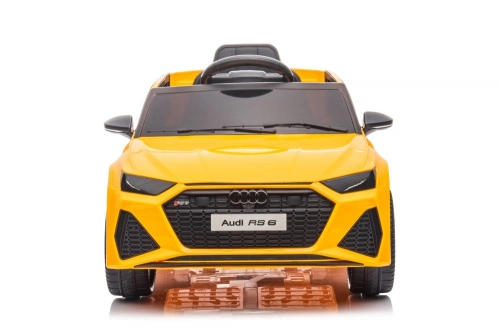 Электрический спортивный автомобиль для детей Audi RS6 BRD-2118 Yellow