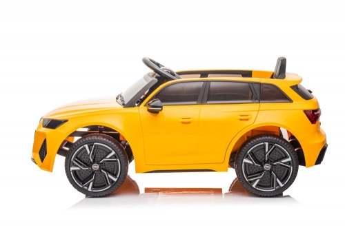 Электрический спортивный автомобиль для детей Audi RS6 BRD-2118 Yellow