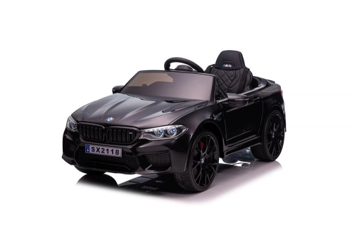 Электрический спортивный автомобиль для детей BMW M5 Black Painted