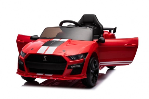 Электрический спортивный автомобиль для детей Ford Mustang GT500 Shelby Red
