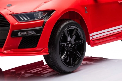 Электрический спортивный автомобиль для детей Ford Mustang GT500 Shelby Red