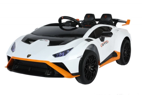 Электрический спортивный автомобиль для детей Lamborghini STO DRIFT White