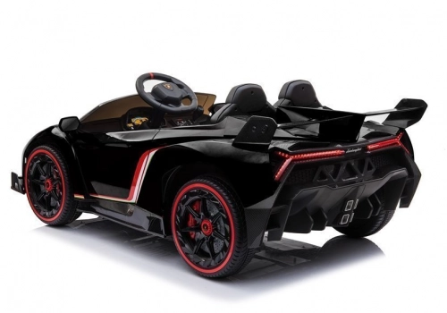 Электрический спортивный автомобиль для детей Lamborghini Veneno Black