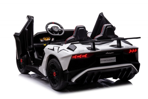 Электрический спортивный автомобиль для детей Lamborghini XXL A8803 White