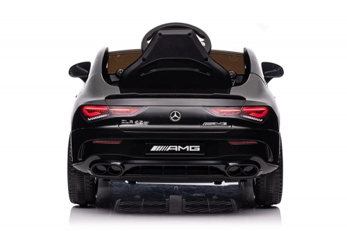 Электрический спортивный автомобиль для детей Mercedes CLA 45s AMG Black Painted
