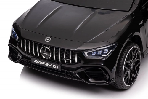 Электрический спортивный автомобиль для детей Mercedes CLA 45s AMG Black Painted