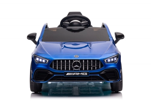 Электрический спортивный автомобиль для детей Mercedes CLA 45s AMG Blue Painted