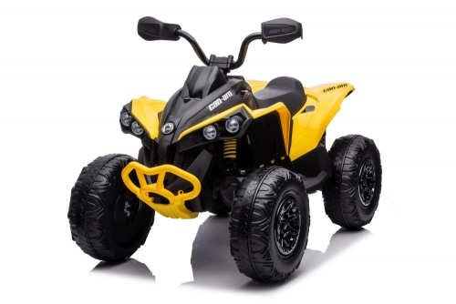 Elektriskais kvadracikls bērniem CAN-AM Renegate Yellow