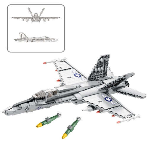 F-16 Fighting Falcon Construction Set 1427pcs