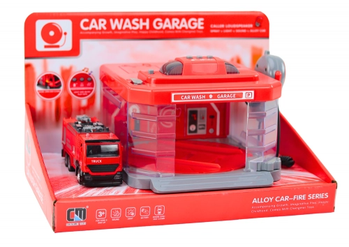 Fire Department Wash Walkie Talkie Lights Sounds Water