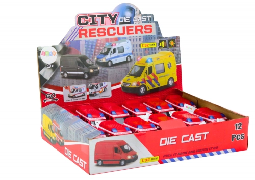 Fire Truck 1:32 Opening Doors Lights Sounds Drive Red