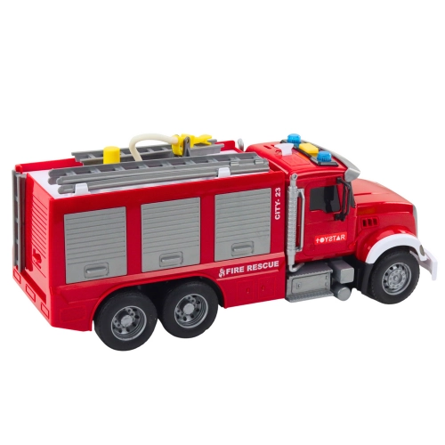 Fire Truck Water Lights Sounds Red 1:14