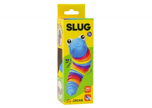 Flexible Snail Caterpillar Worm Sensory Antistress Colorful