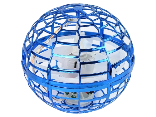 Flying Spinning Blue Ball 10 cm