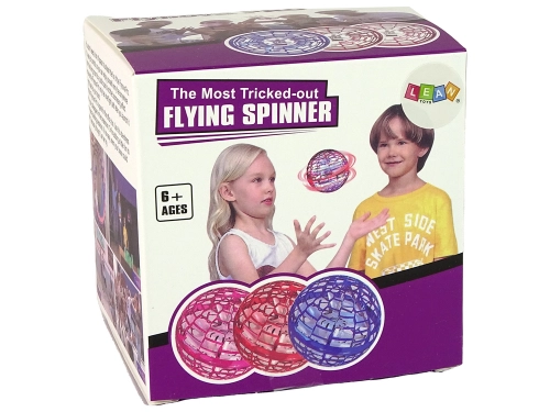 Flying Spinning Blue Ball 10 cm