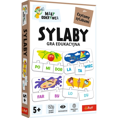 GAME - Syllables / Little Explorer Trefl 02813