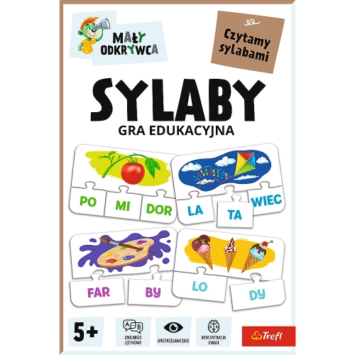 GAME - Syllables / Little Explorer Trefl 02813