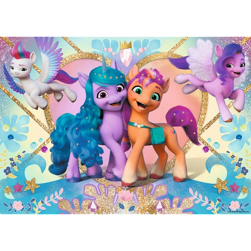 Glitter Puzzle 100 pcs. My Little Pony Shiny Ponies Trefl 14831