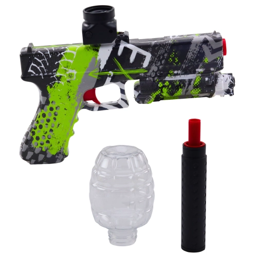 Glock Gun For Gel Balls Water Foam Darts 2in1