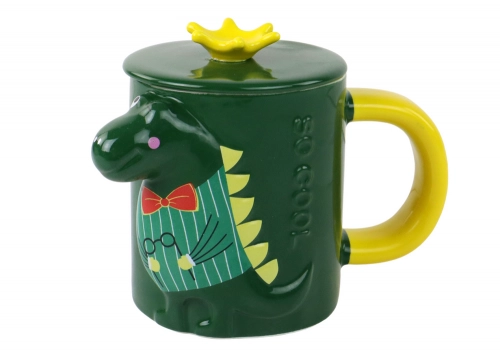 Green Dinosaur Infuser Mug 400 ml