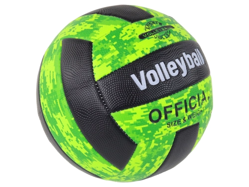 Green Volleyball Ball, Size 5, Colorful