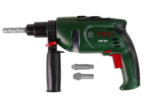Handyman Set in a Carrying Case Battery Drill Hammer