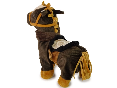 Horse Mascot Interactive Brown Horse Bright Mane Music