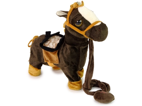 Horse Mascot Interactive Brown Horse Bright Mane Music