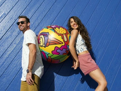 Inflatable Beach Ball Multicolor 91 cm Bestway 31044