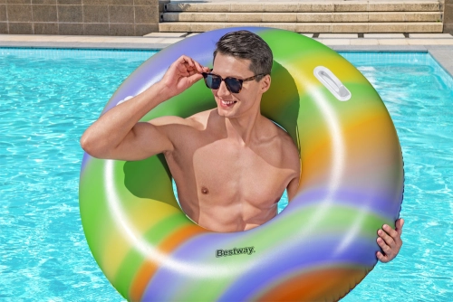 Inflatable Circle 119 cm Rainbow Bestway 36352