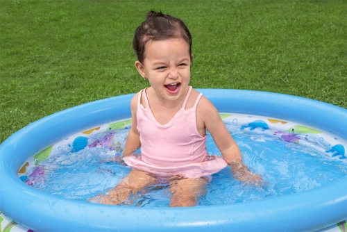 Inflatable Garden Pool For Children Fish 102 cm Bestway 51008
