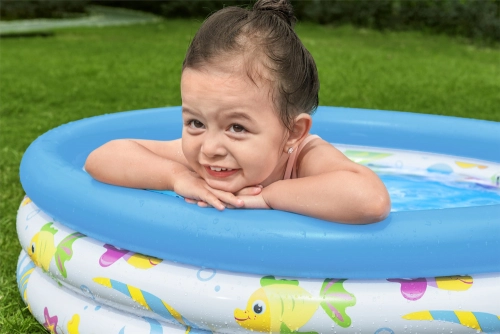 Inflatable Garden Pool For Children Fish 102 cm Bestway 51008