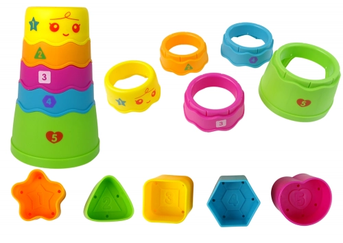 Interactive Educational Table Ball Sorter Slide Blue