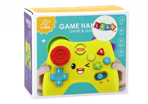 Interactive Pad Educational Console Lights Sounds Pink