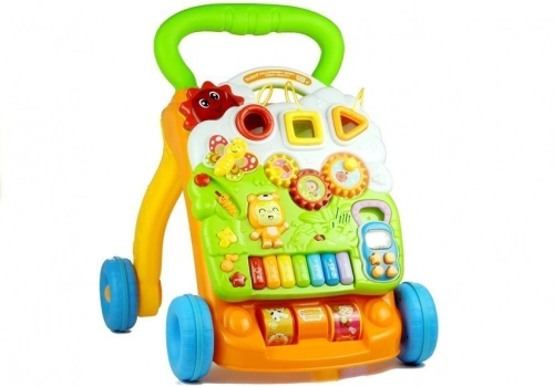 Interactive Playing Walker Pusher Great Gift for Newborn baby!