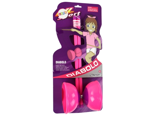 Jojo Juggling Diabolo Arcade Game Pink 13.5x11.5 cm
