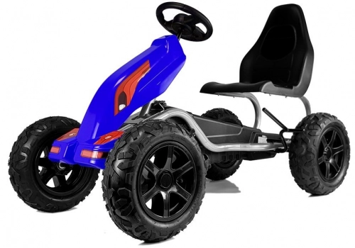 Детский педальный картинг B012 Blue