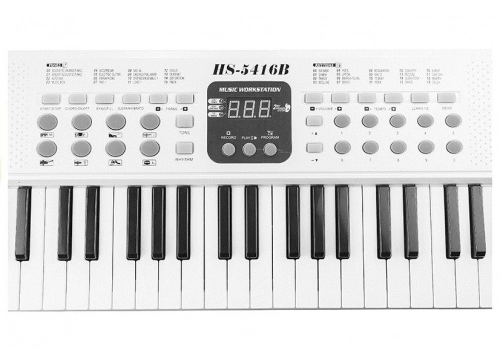 Keyboard Organs HS5416 54 Keys White 70 cm