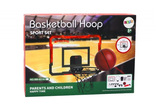 Kids Basketball Basket Backboard Counter Ball Set