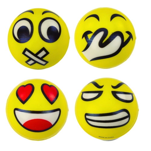 Kneading Bouncing Ball Foam Emoticon Ball 6cm