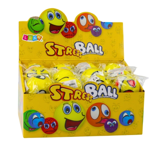 Kneading Bouncing Ball Foam Emoticon Ball 6cm