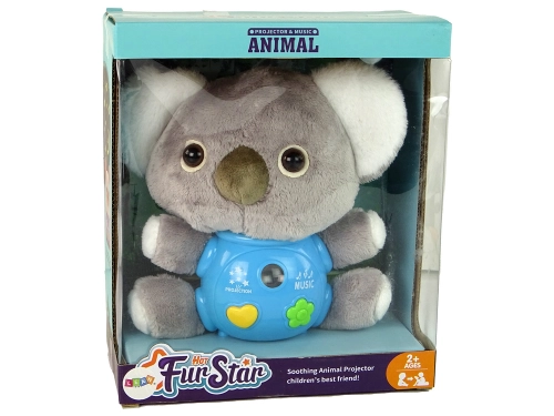 Koala-Projektor klingt interaktives Spielzeug grau